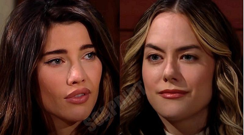  Bold and the Beautiful Spoilers: Steffy Forrester (Jacqueline MacInnes Wood) - Hope Logan (Annika Noelle)