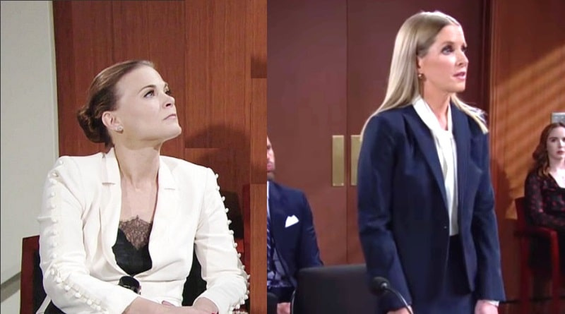   Spoilers de Young and the Restless: Phyllis Abbott (Gina Tognoni) - Christine Williams (Lauralee Bell)