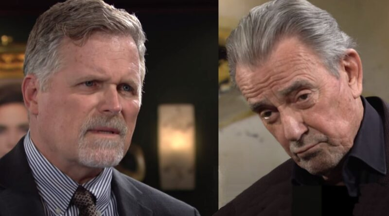   Young and the Restless Spoilere: Ashland Locke (Robert Newman) - Victor Newman (Eric Braeden)
